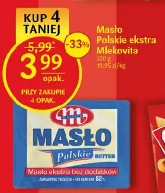 Delikatesy Centrum Masło Polskie Ekstra 200g oferta