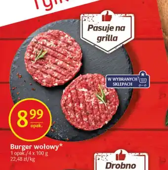 Delikatesy Centrum Burger wołowy 4x100g oferta