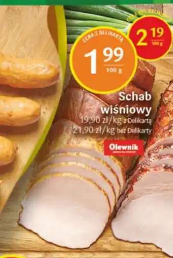 Delikatesy Centrum Schab wiśniowy 100g oferta