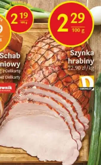 Delikatesy Centrum Schab hrabiny 100g oferta