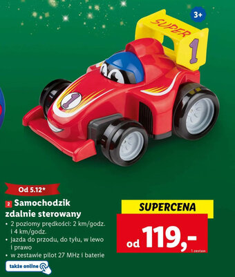 Lidl Samochodzik zdalnie sterowany oferta