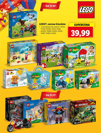 Lidl LEGO zestaw klocków oferta