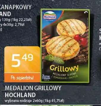 ABC Medalion grillowy Hochland 2x60g oferta