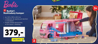 Lidl Barbie rozkładany kamper oferta