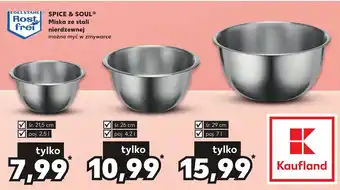Kaufland Miska ze stali nierdzewnej poj. 7l oferta