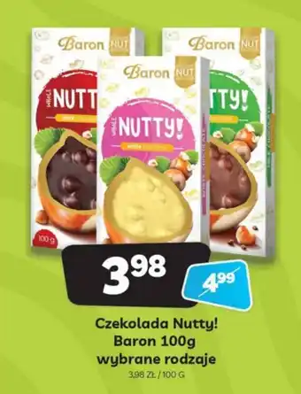 Delfin Czekolada Nutty! Baron 100g oferta