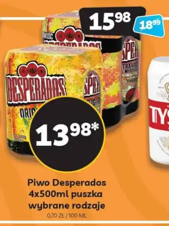Delfin Piwo Desperados 4x 500ml oferta