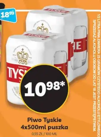 Delfin Piwo Tyskie 4x 500ml oferta