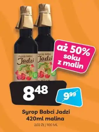 Syrop Babci Jadzi malina 420ml
