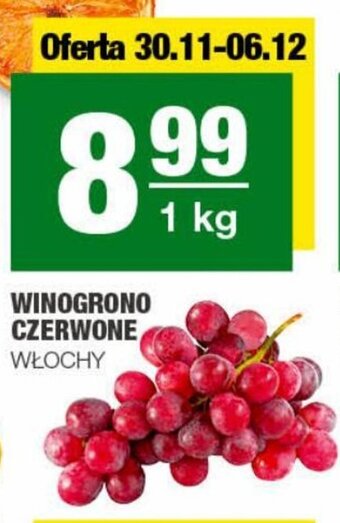 Spar Winogrono czerwone 1kg oferta