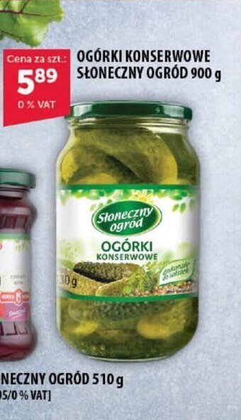 Eurocash Słoneczny Ogród Ogórki Konserwowe 900g oferta