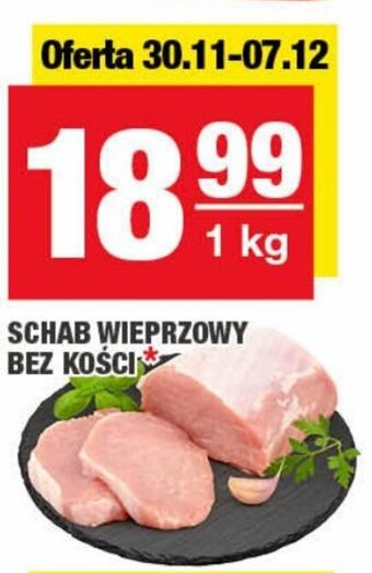 Schab wieprzowy bez kości 1kg
