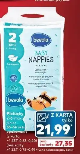 Kaufland Pieluchy dla dzieci midi 1 OPAK 56 SZT oferta