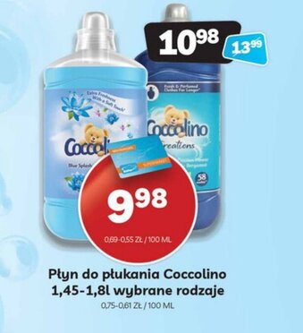 Delfin Płyn do płukania Coccolino 1,45-1,8l oferta