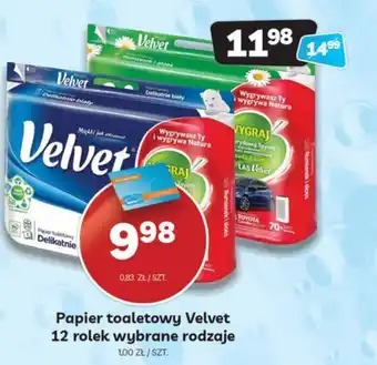 Papier toaletowy Velvet 12 rolek