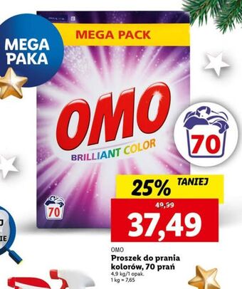 Lidl Proszek do prania color omo oferta