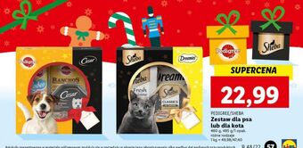 Lidl Zestaw w pudełku: przysmak rodeo + ranchos karma cesar pedigree oferta