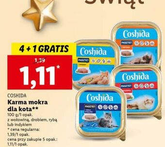Lidl Karma dla kota premium z indykiem coshida oferta