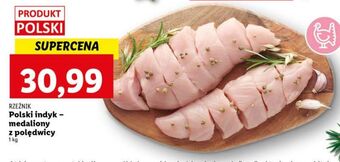 Lidl Medaliony z polędwiczki indyka rzeźnik codzienna dostawa oferta