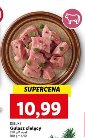 Lidl Gulasz cielęcy deluxe oferta