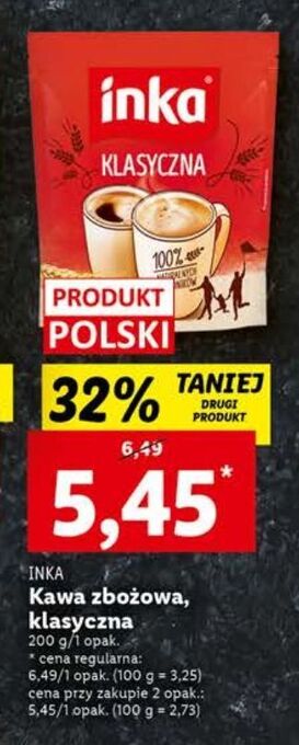Lidl Kawa inka klasyczna oferta