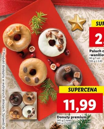 Lidl Donut premium oferta