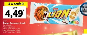 Lidl Baton lion coconut oferta