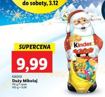 Lidl Mikołaj kinder oferta