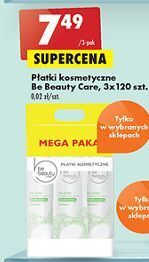 Biedronka Płatki kosmetyczne be beauty care oferta