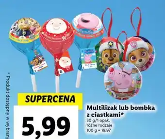 Lidl Lizak peppa uno foods oferta