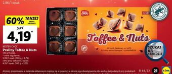 Lidl Praliny z orzechami i toffi mister choc oferta