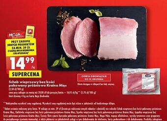Biedronka Schab wieprzowy bez kości kraina mięs oferta