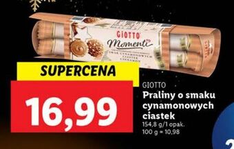 Lidl Praliny cynamonowe giotto oferta