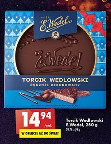 Biedronka Torcik waflowy e. wedel wedlowski oferta