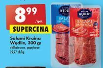 Biedronka Salami delikatesowe kraina wędlin oferta