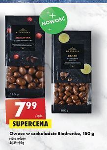 Biedronka Żurawina w czekoladzie biedronka oferta