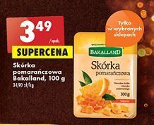 Biedronka Skórka pomarańczowa bakalland oferta