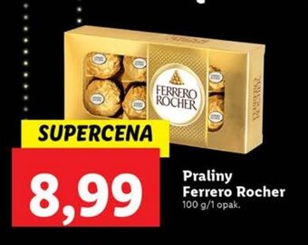 Lidl Bombonierka ferrero rocher oferta