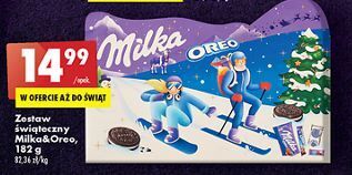 Biedronka Zestaw słodyczy milka oreo oferta