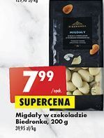 Biedronka Migdały w czekoladzie białej biedronka oferta