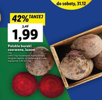 Lidl Buraki oferta