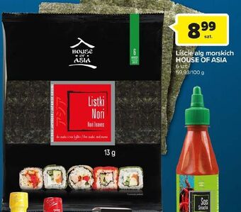 Carrefour Liście alg morskich house of asia oferta