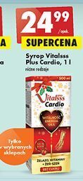 Biedronka Płyn żelazo witaminy żen-szeń vitalsss plus cardio oferta