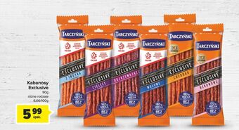 Carrefour Kabanosy wołowe tarczyński kabanos exclusive oferta