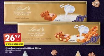 Biedronka Czekolada gold mleczna lindt oferta