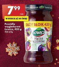 Biedronka Powidła węgierkowe łowicz oferta