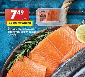Biedronka Łosoś atlantycki świeży filet marinero oferta