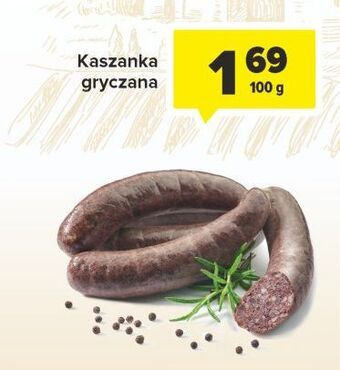 Carrefour Kaszanka gryczana oferta