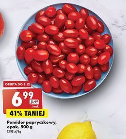 Biedronka Pomidory papryczkowe czerwone oferta