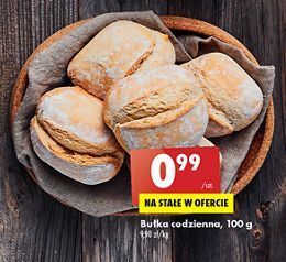 Biedronka Bułka codzienna oferta